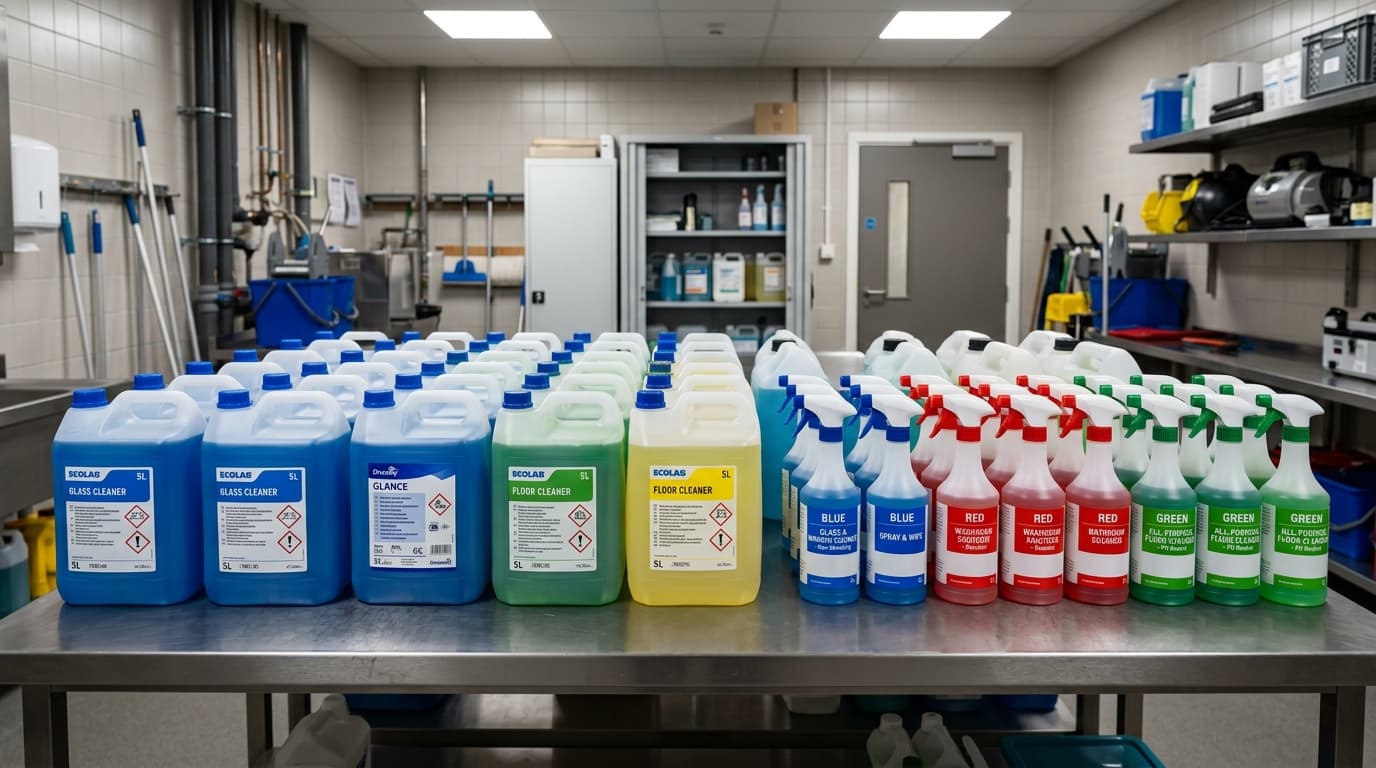 Commercial Cleaning Chemicals & Sanitizers